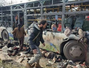 Εκατόμβη θυμάτων στο Χαλέπι: Στους 70 έφτασαν οι νεκροί από την βομβιστική επίθεση σε αμάχους (φωτό) (upd)